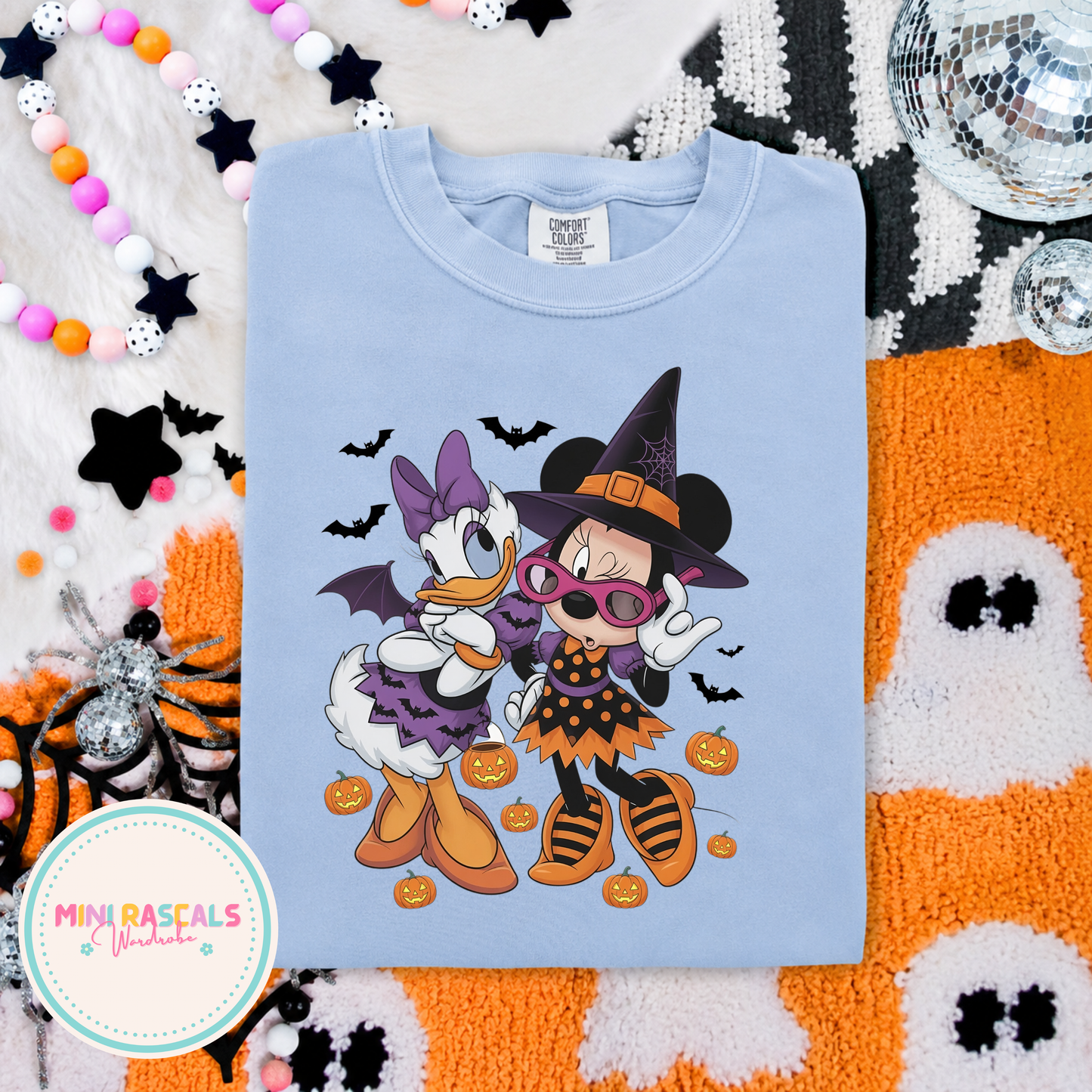 Minnie Mouse & Daisy Duck Spooky Halloween T-Shirt & Sweatshirt