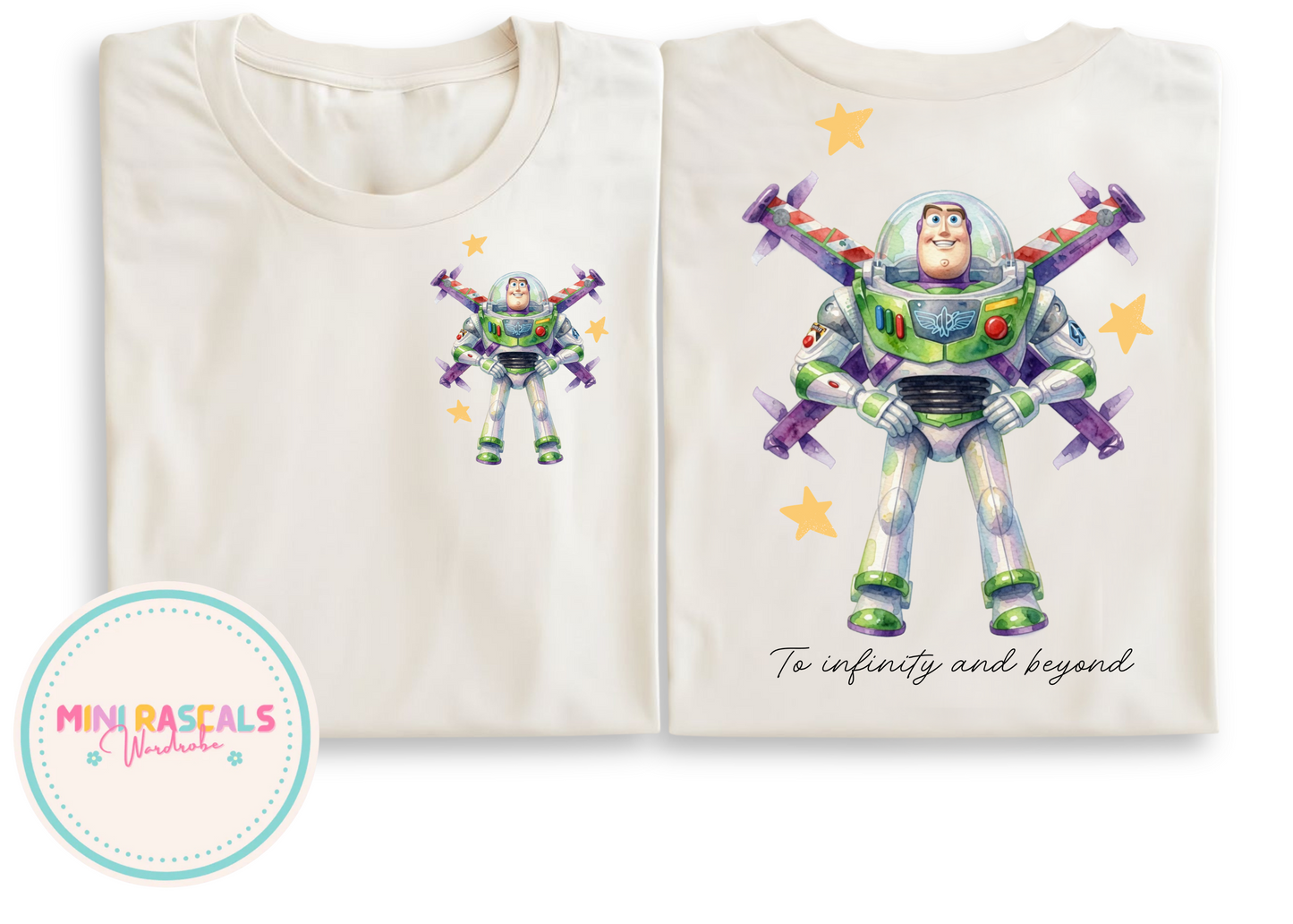 Buzz Lightyear Hi-Tech T-Shirt | To Infinity and Beyond Kids Tee