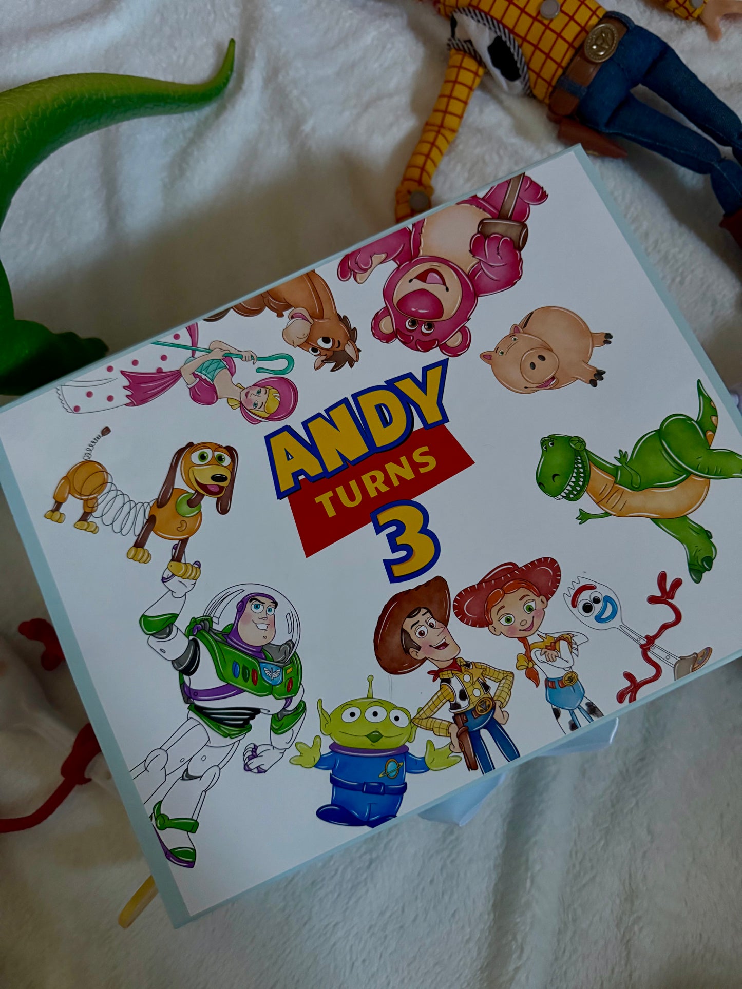 Personalised Toy Story Gift Box | Any Name & Age | Kids Birthday Gift Set