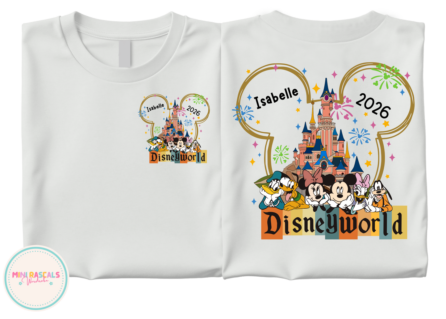 Disney World Trip Personalised T-Shirt