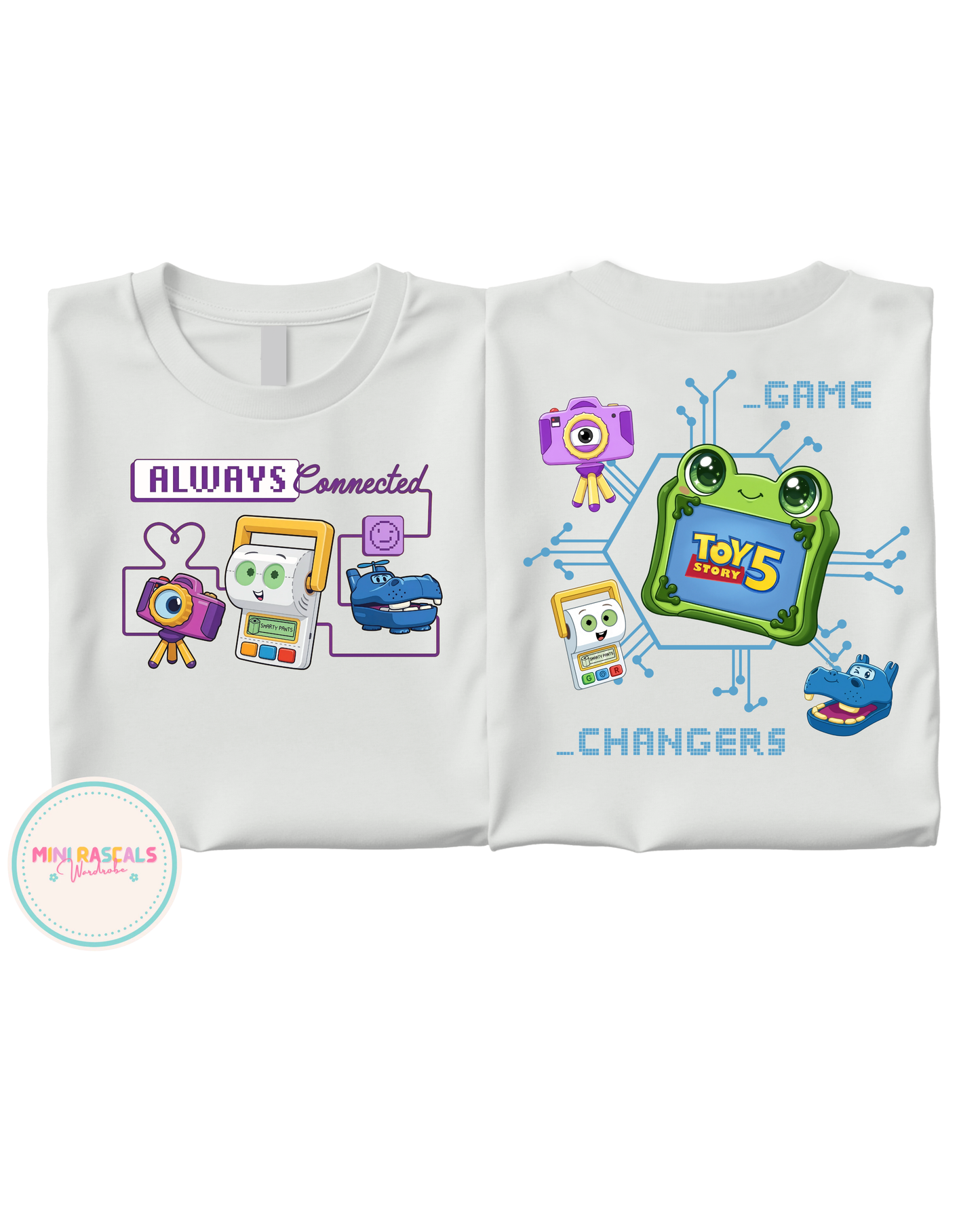 Toy Story 5 | Game Changers Sidekicks T-Shirt | Mini Rascals Wardrobe