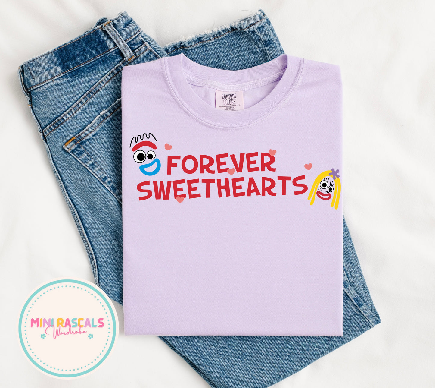 Toy Story Forky & Knifey Forever Sweethearts Children's T-Shirt or Sweatshirt