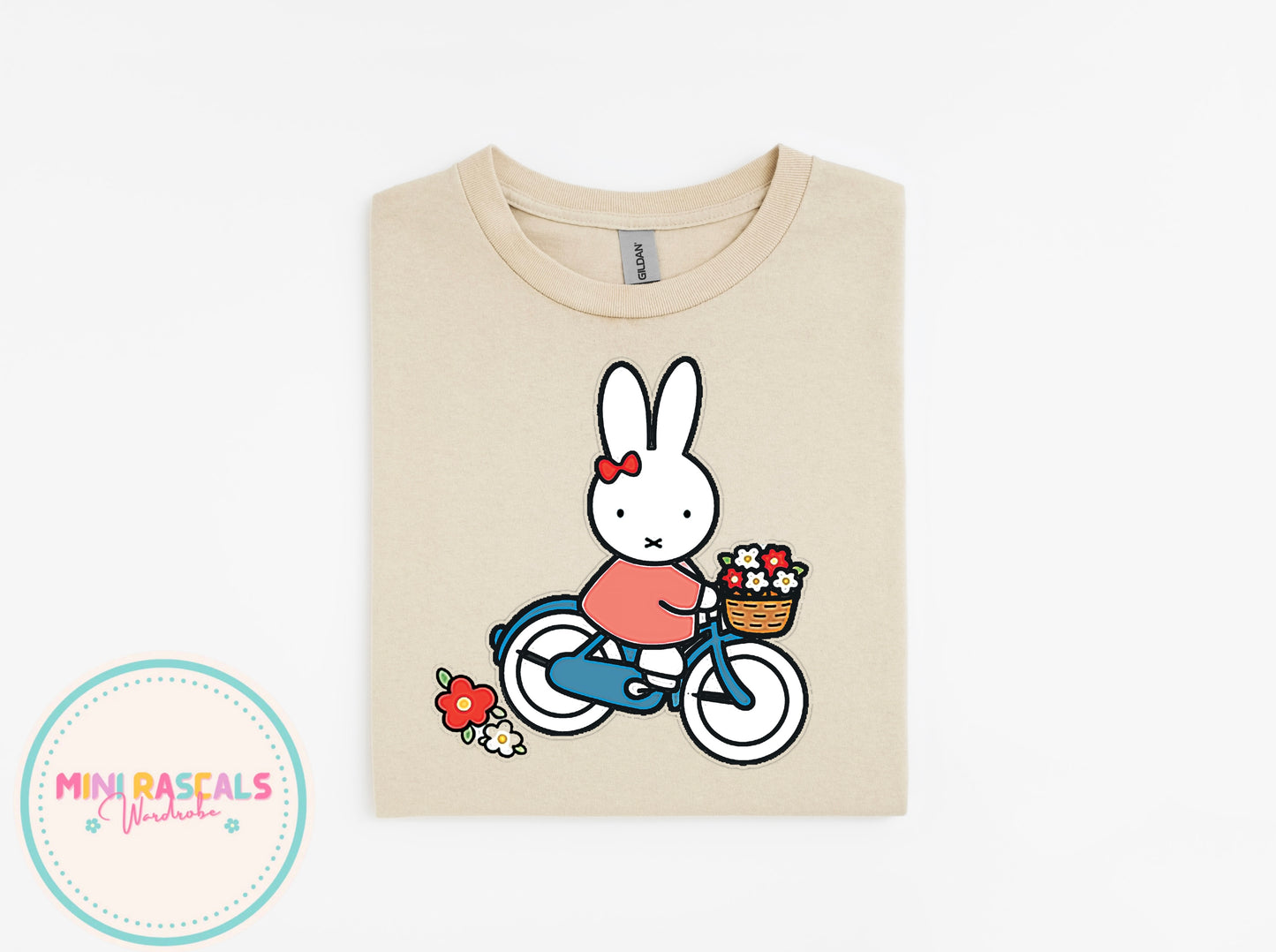Miffy Rabbit Bicycle T-Shirt