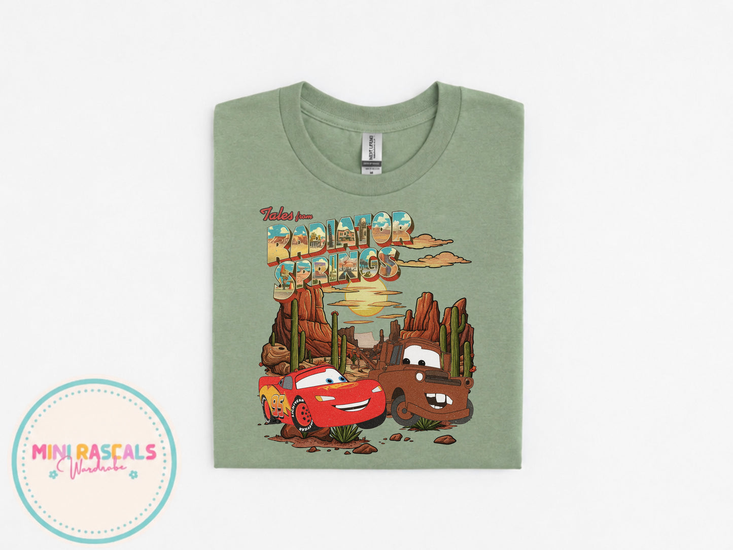 Disney Cars Tales from Radiator Springs T-Shirt | McQueen & Mater Kids Tee