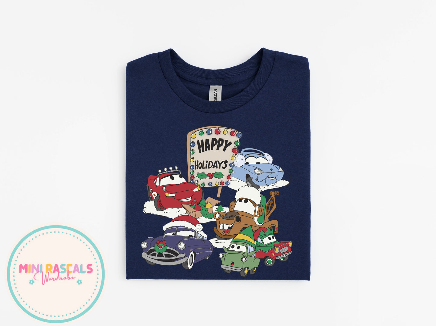 Cars Happy Holiday T-Shirt & Sweatshirt