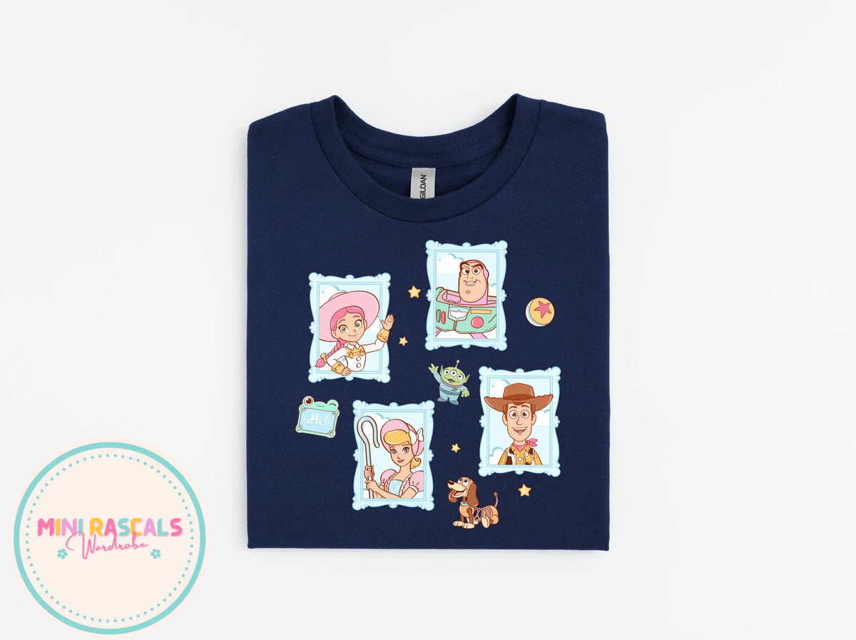 Toy Story Pastel Blue T-Shirt and Sweatshirt