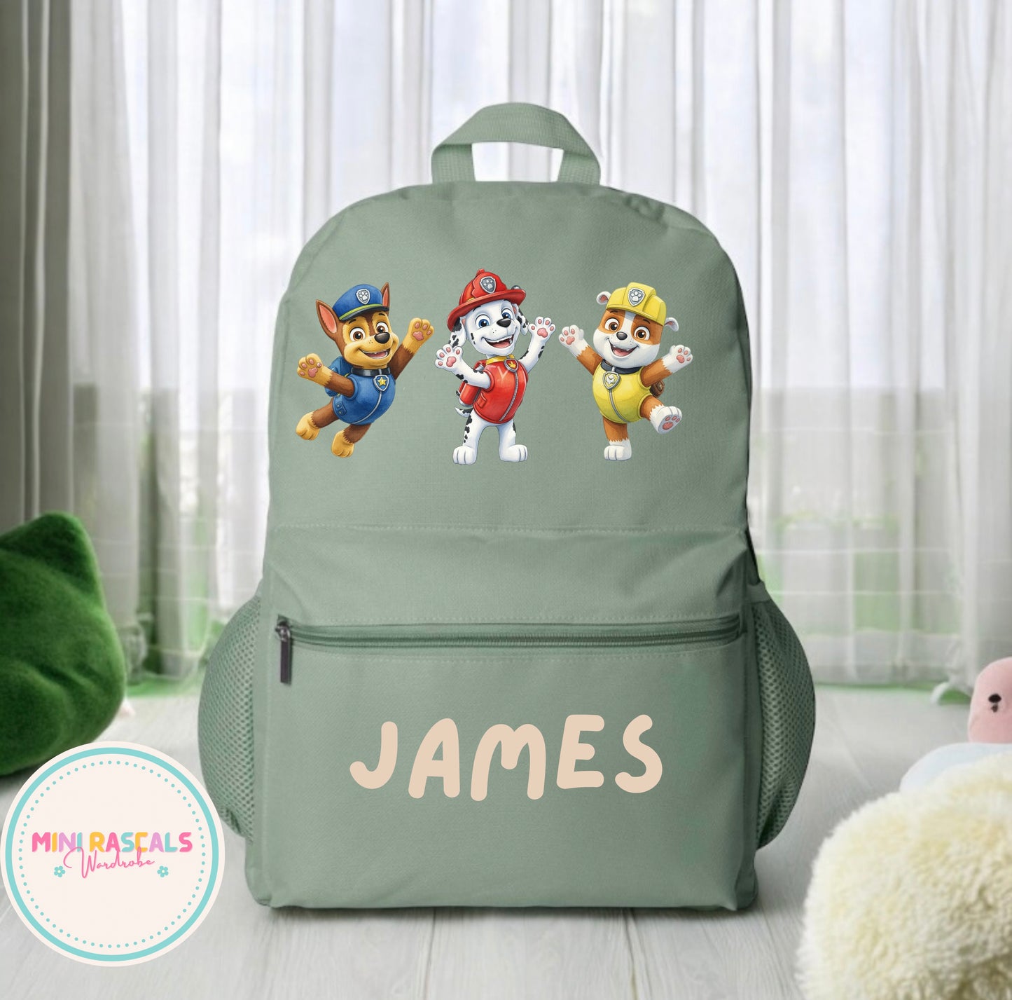 Personalised Dog Patrol Backpack