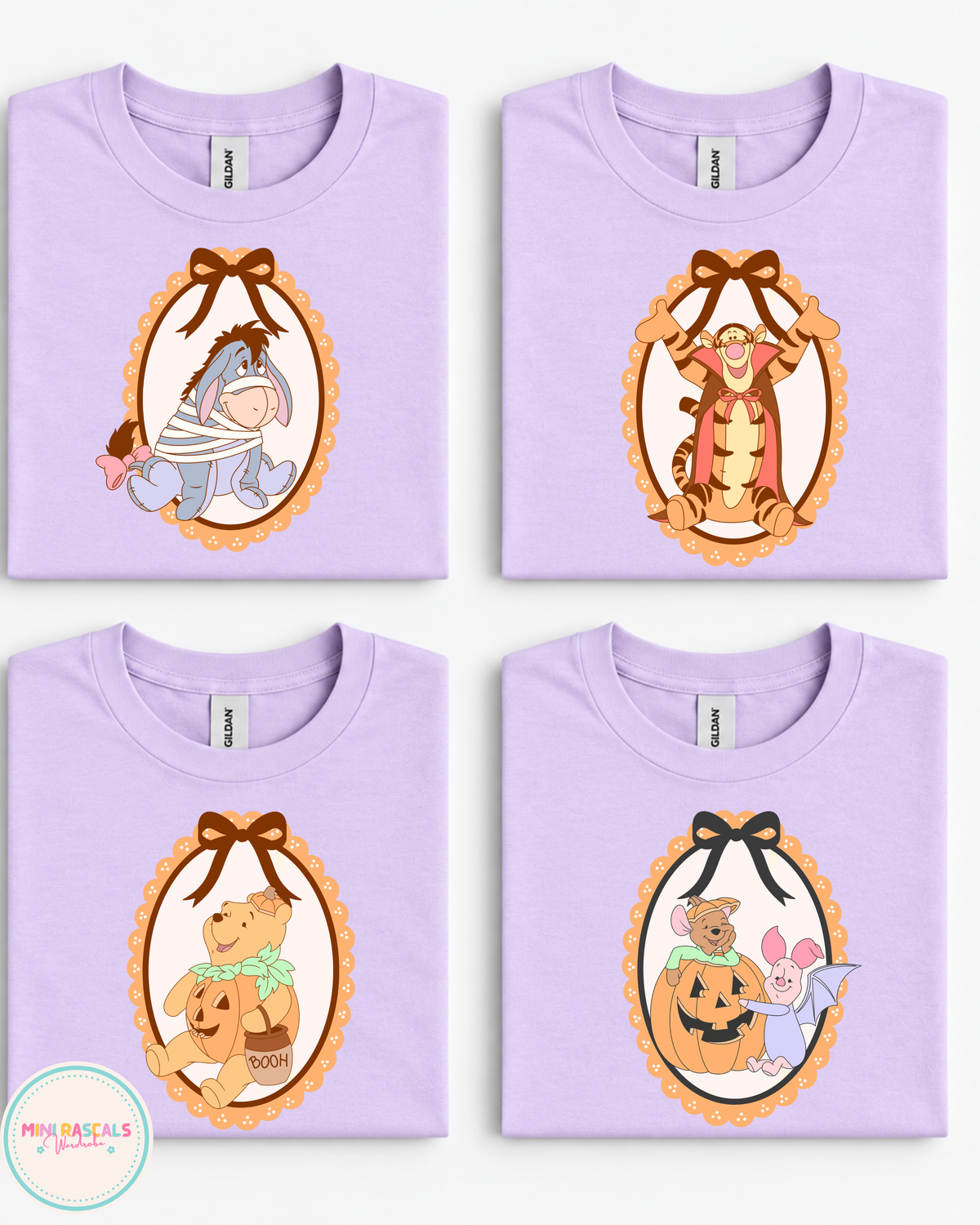 Winnie the Pooh, Piglet, Tigger and Eeyore Halloween T-Shirt and Sweatshirt