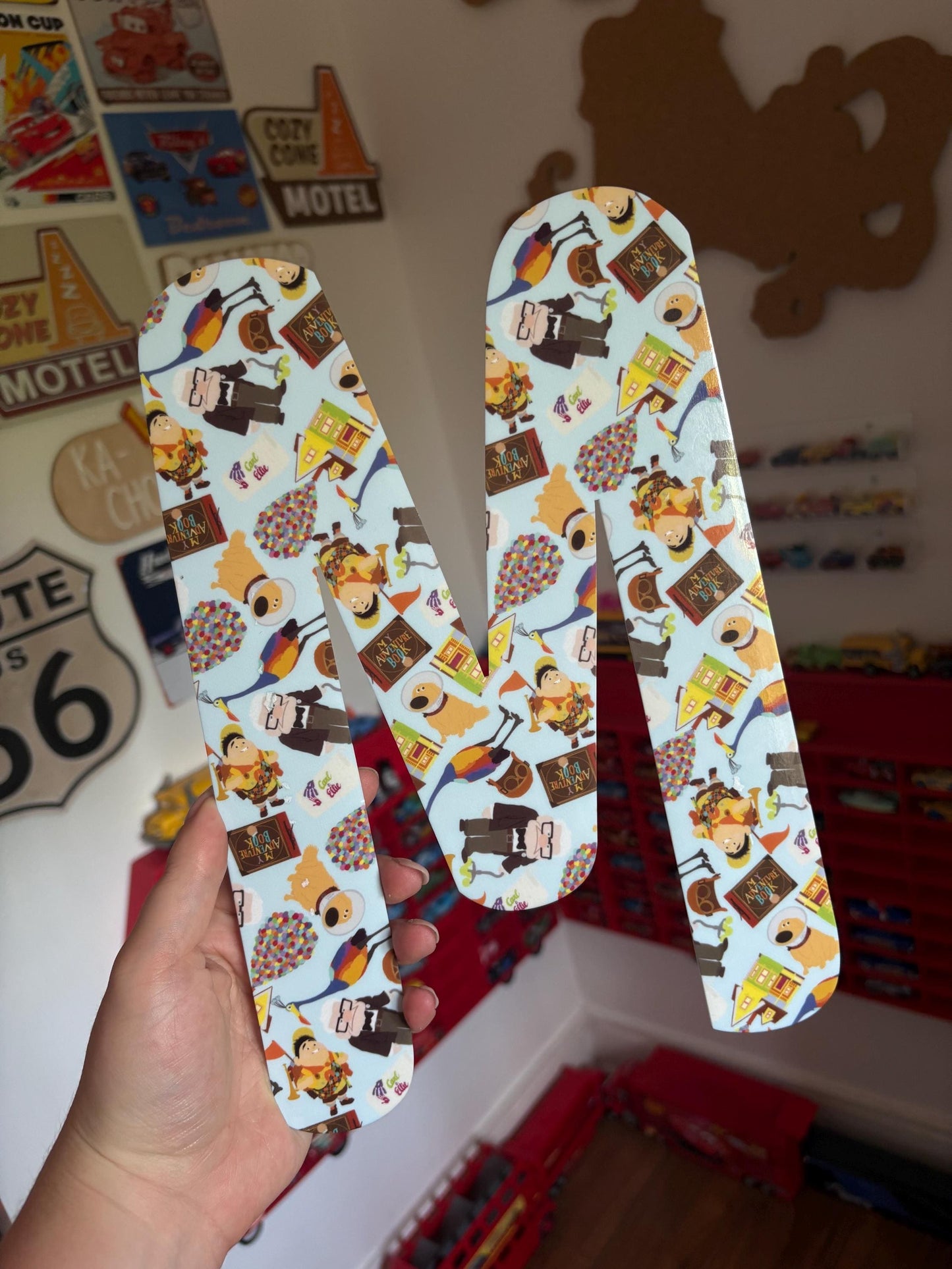 Personalised Acrylic Letters Initials – Up Disney theme