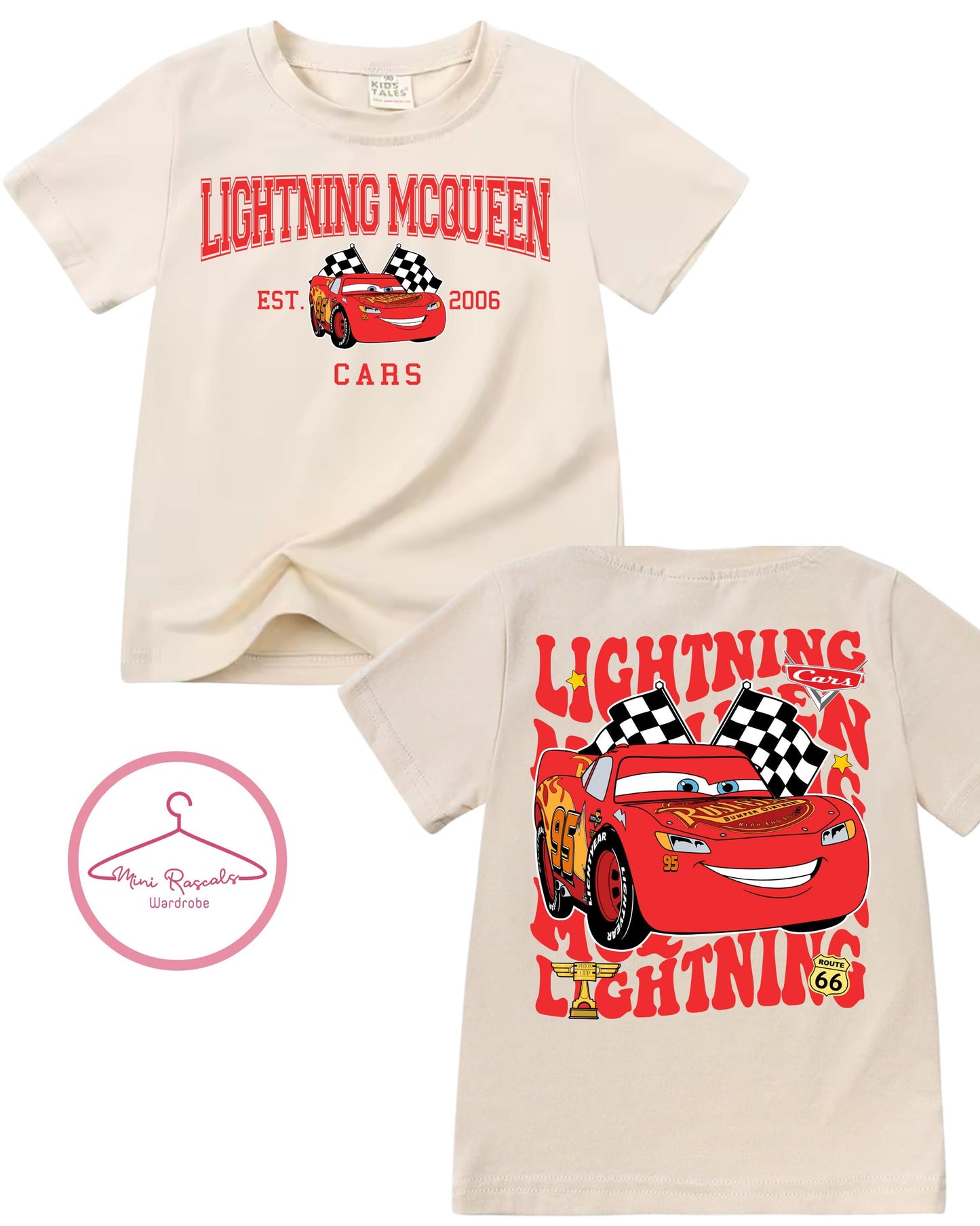 Cars Lightning McQueen Graphic T-shirt
