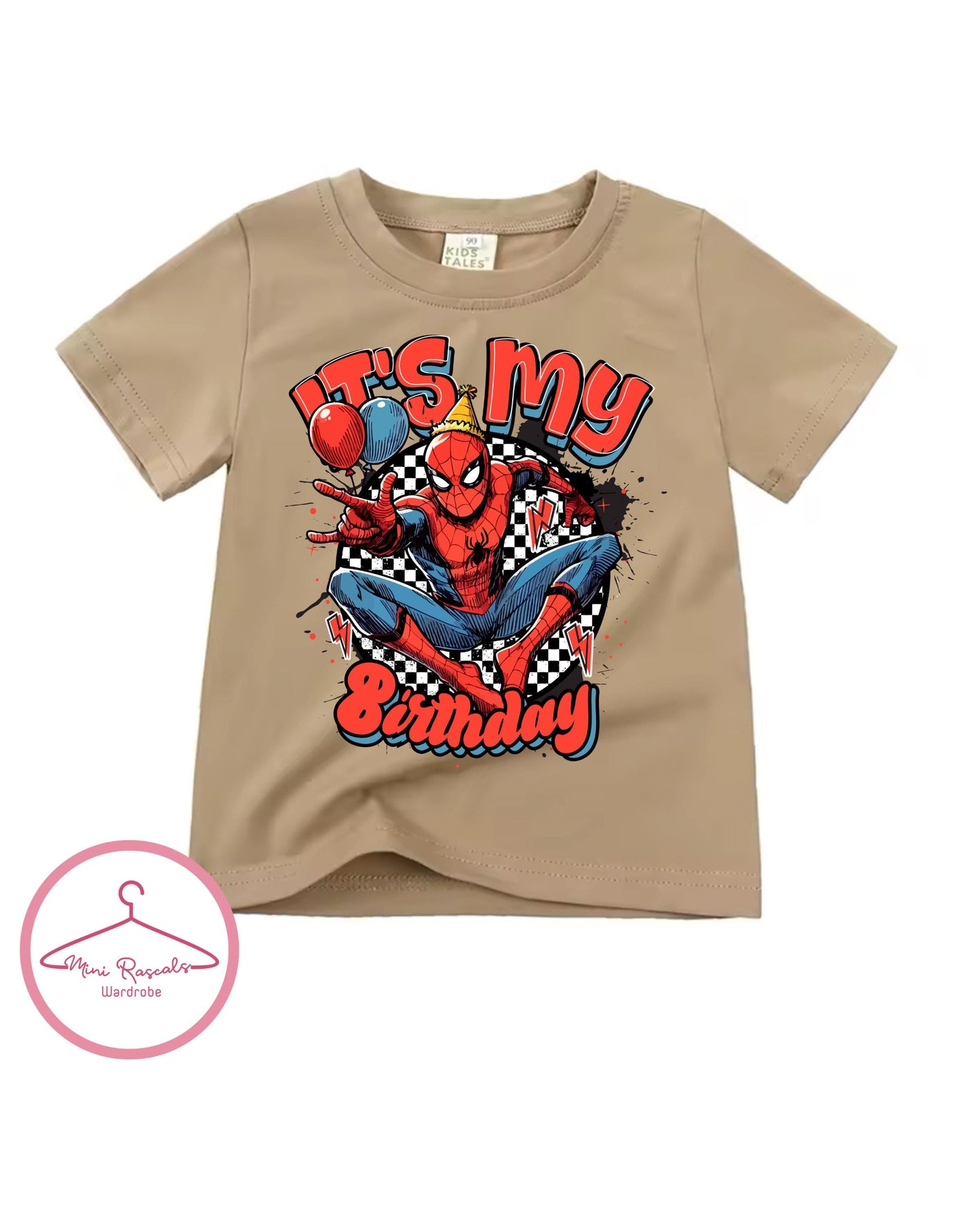 Spiderman Birthday Boy T-shirt