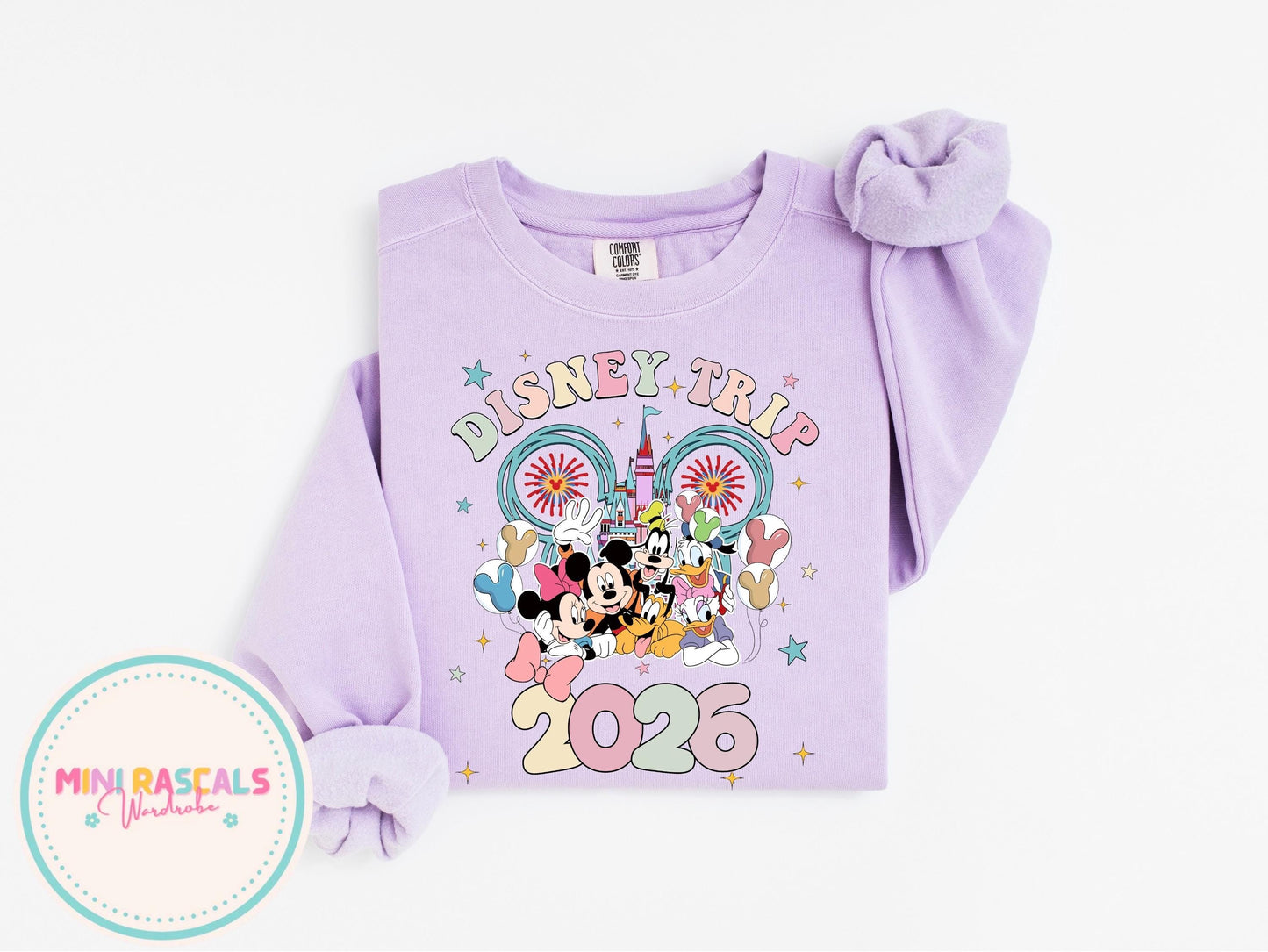 Disney Minnie Mouse & Friends Disney Trip Kids T-Shirt & Sweatshirt | Girls Princess Holiday Outfit