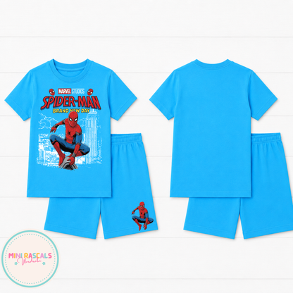 Spider-Man T-Shirt & Short Set | Kids Summer Outfit