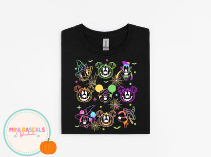 Mickey Mouse Spooky Halloween T-Shirt & Sweatshirt | Kids Halloween Costume Top | Mini Rascals