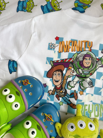Toy Story To Infinity and Beyond Kids T-Shirt