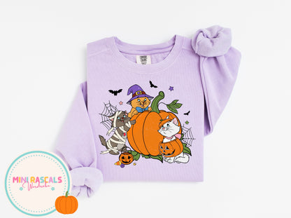 Aristocats Halloween T-Shirt & Sweatshirt | Kids Halloween Costume Top | Mini Rascals
