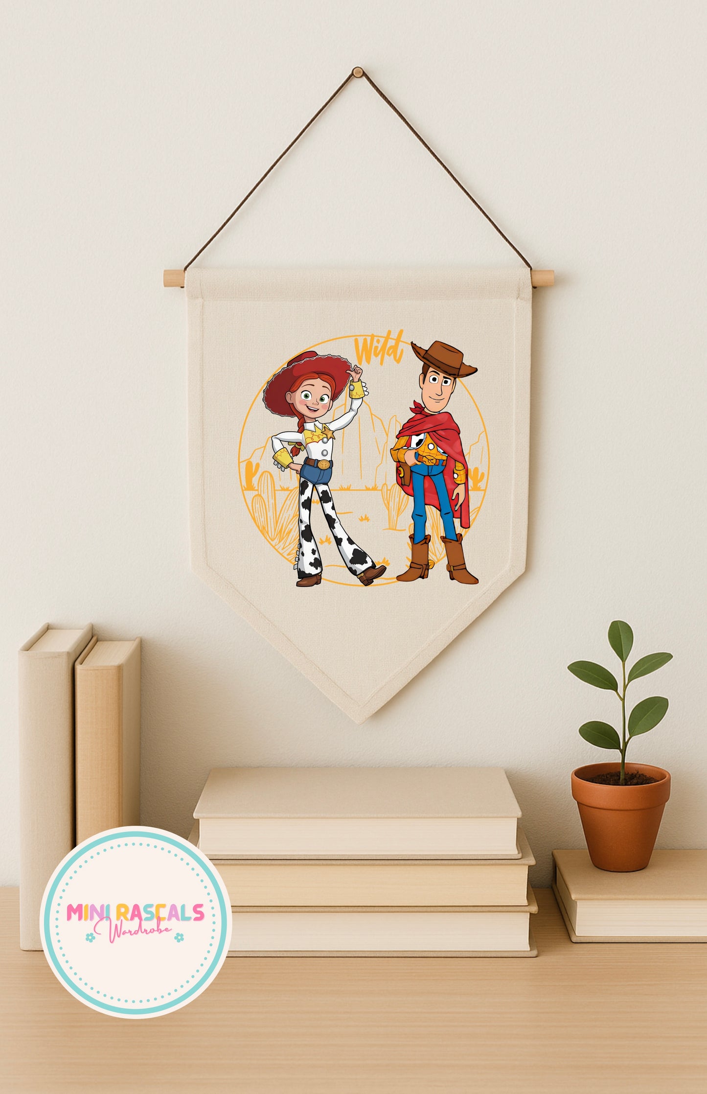 Toy Story Jessie & Woody Bedroom Sign