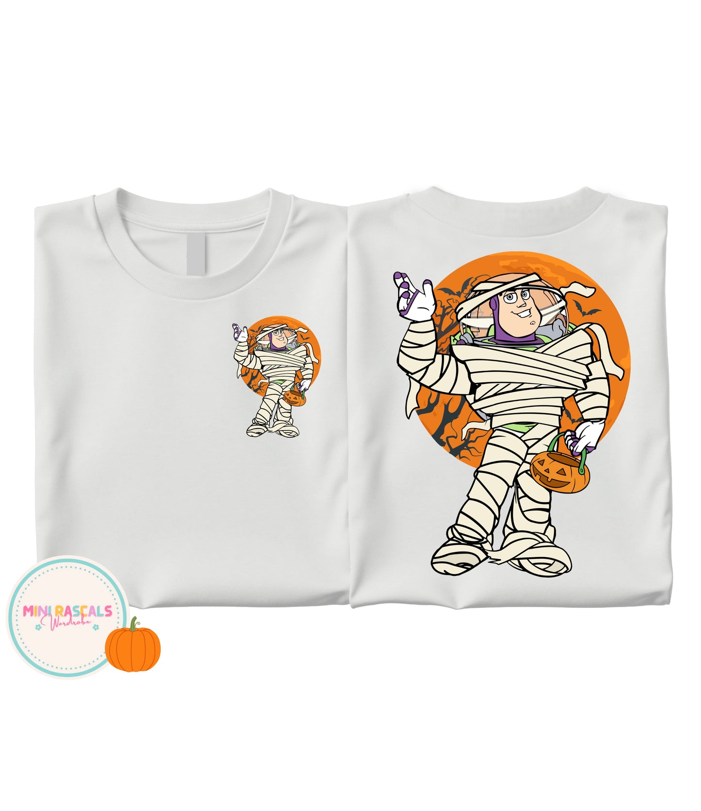 Buzz Lightyear Halloween T-Shirt & Sweatshirt | Kids Halloween Costume Top | Mini Rascals