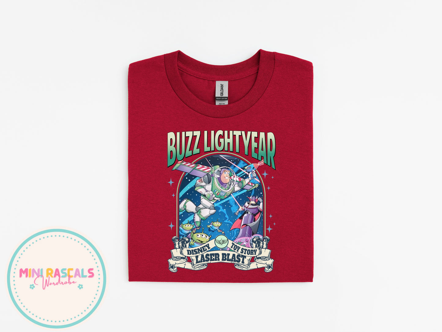 Buzz Lightyear Kids T-Shirt – Toy Story Graphic Tee for Boys & Girls | Mini Rascals