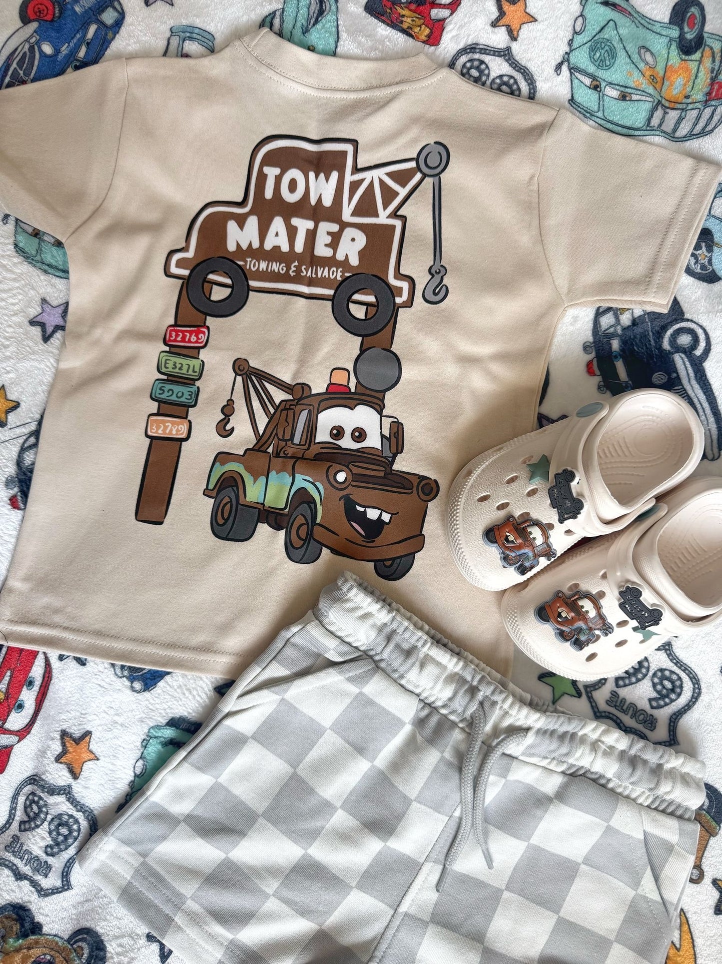 Tow Mater Inspired Cars Graphic T-shirt