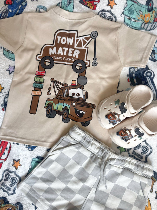 Tow Mater Inspired Cars Graphic T-shirt