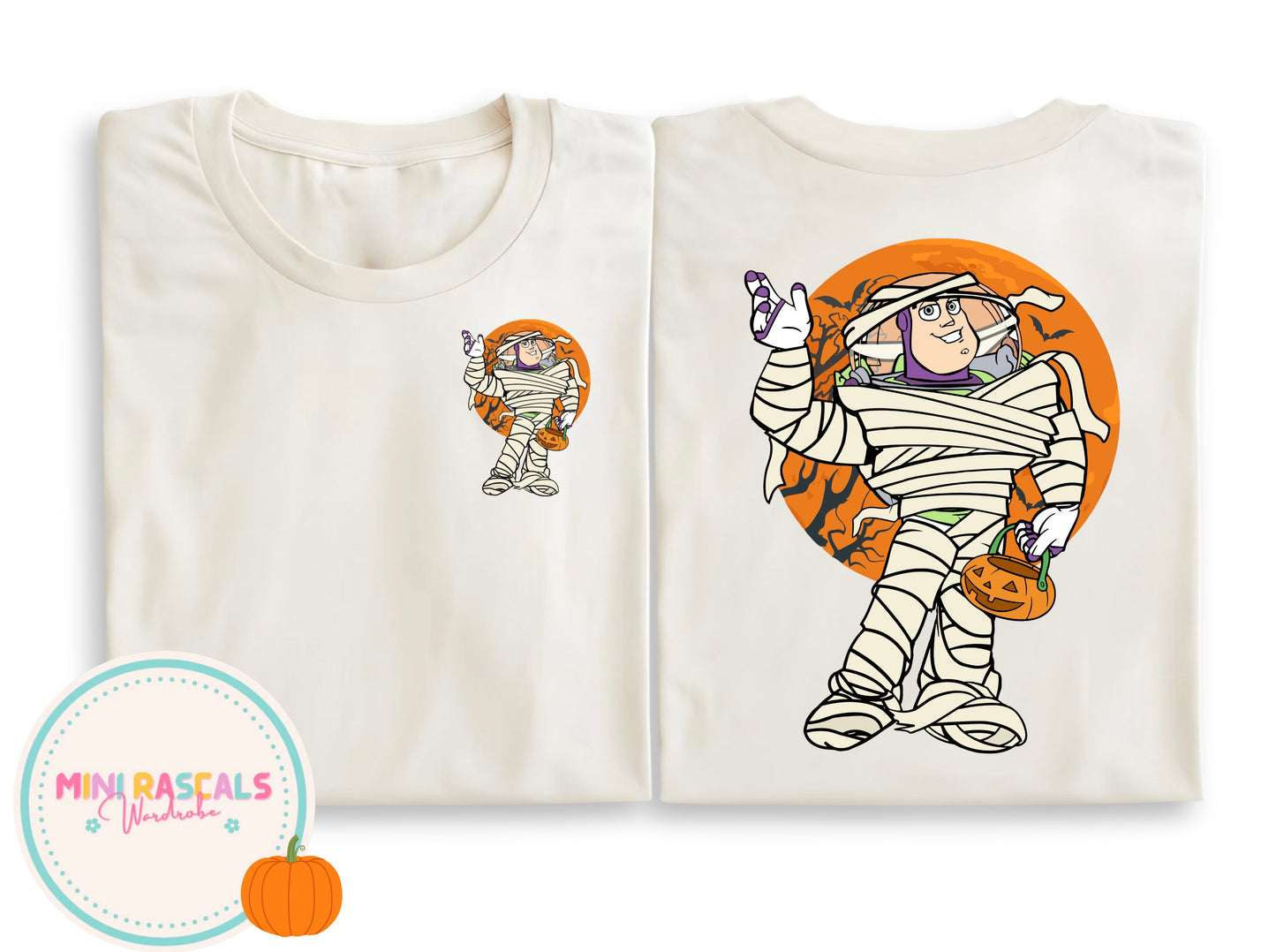 Buzz Lightyear Halloween T-Shirt & Sweatshirt | Kids Halloween Costume Top | Mini Rascals