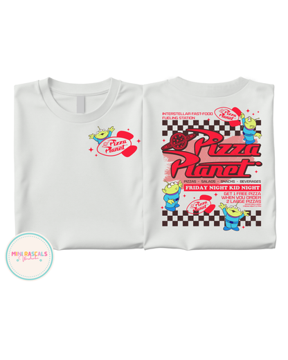 Pizza Planet Alien Toy Story Kids T-Shirt