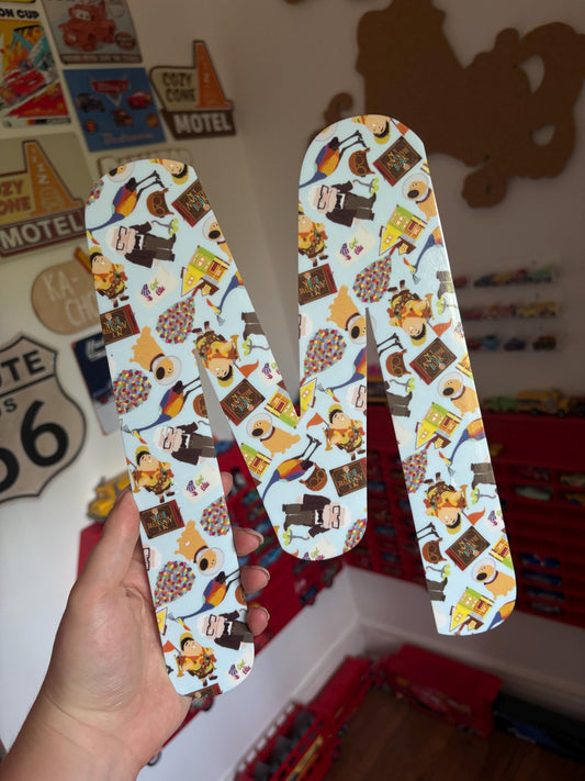 Personalised Acrylic Letters Initials – Up Disney theme, Disney, Theme Nursery & Bedroom Decor