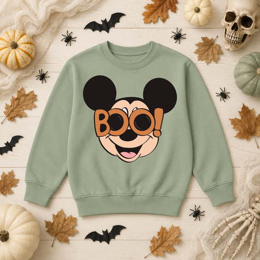 Mickey Mouse Boo Halloween T-Shirt & Sweatshirt