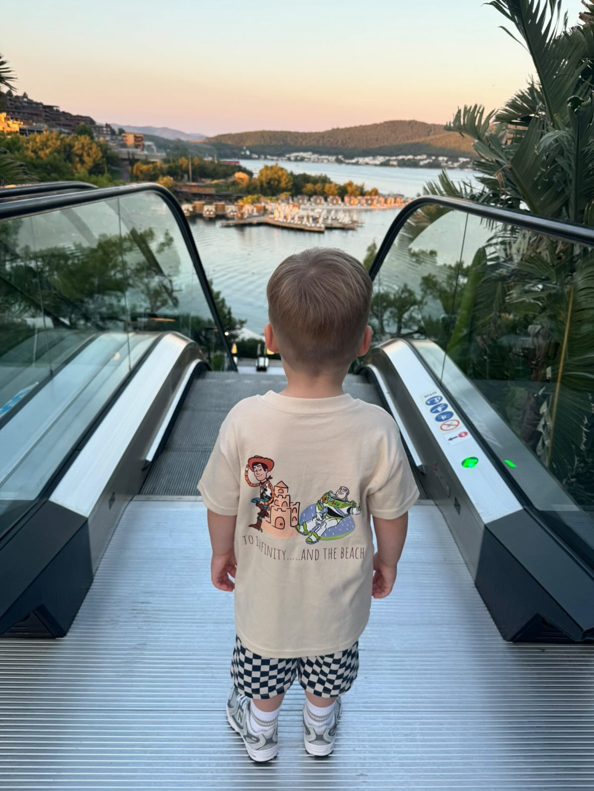 To Infinity and the Beach | Toy Story Kids T-Shirt