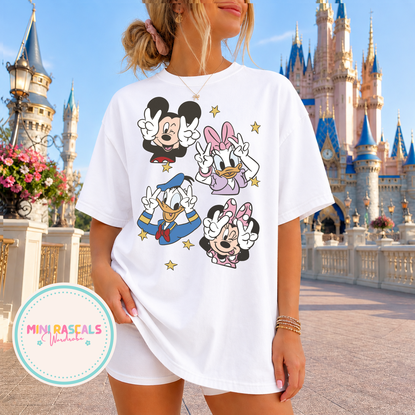 Mickey Mouse & Friends Disney Park Graphic Adults T-Shirt