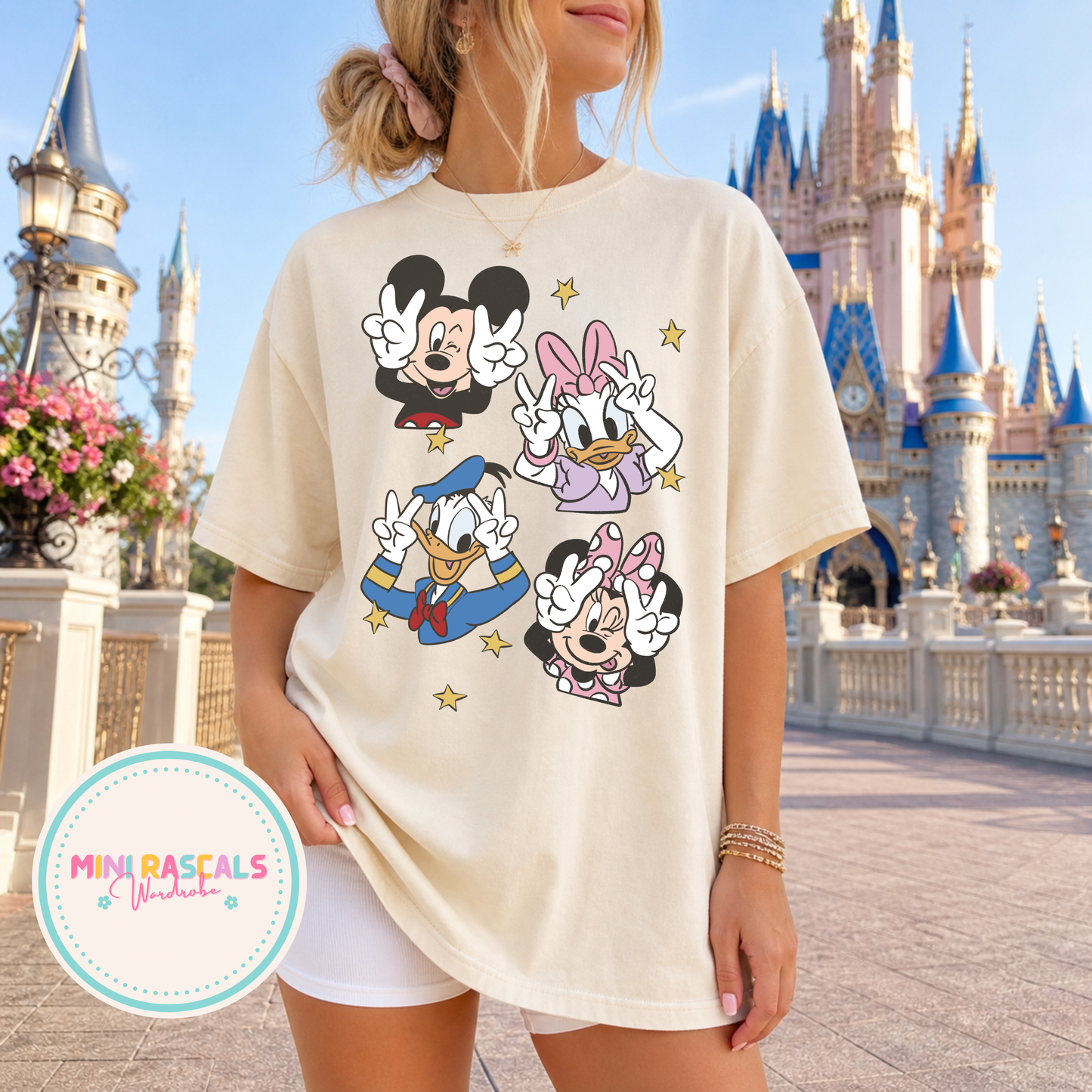 Mickey Mouse & Friends Disney Park Graphic Adults T-Shirt
