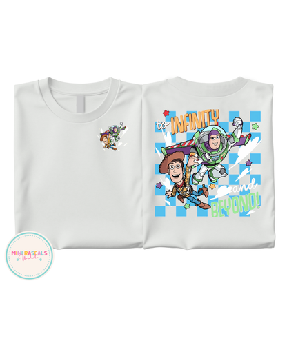 Toy Story To Infinity and Beyond Kids T-Shirt