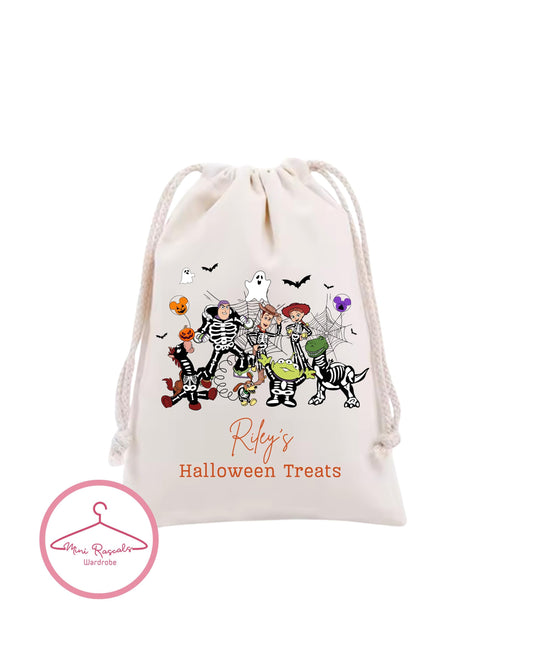 Personalised Halloween Toy Story Themed Kids Treat Bag