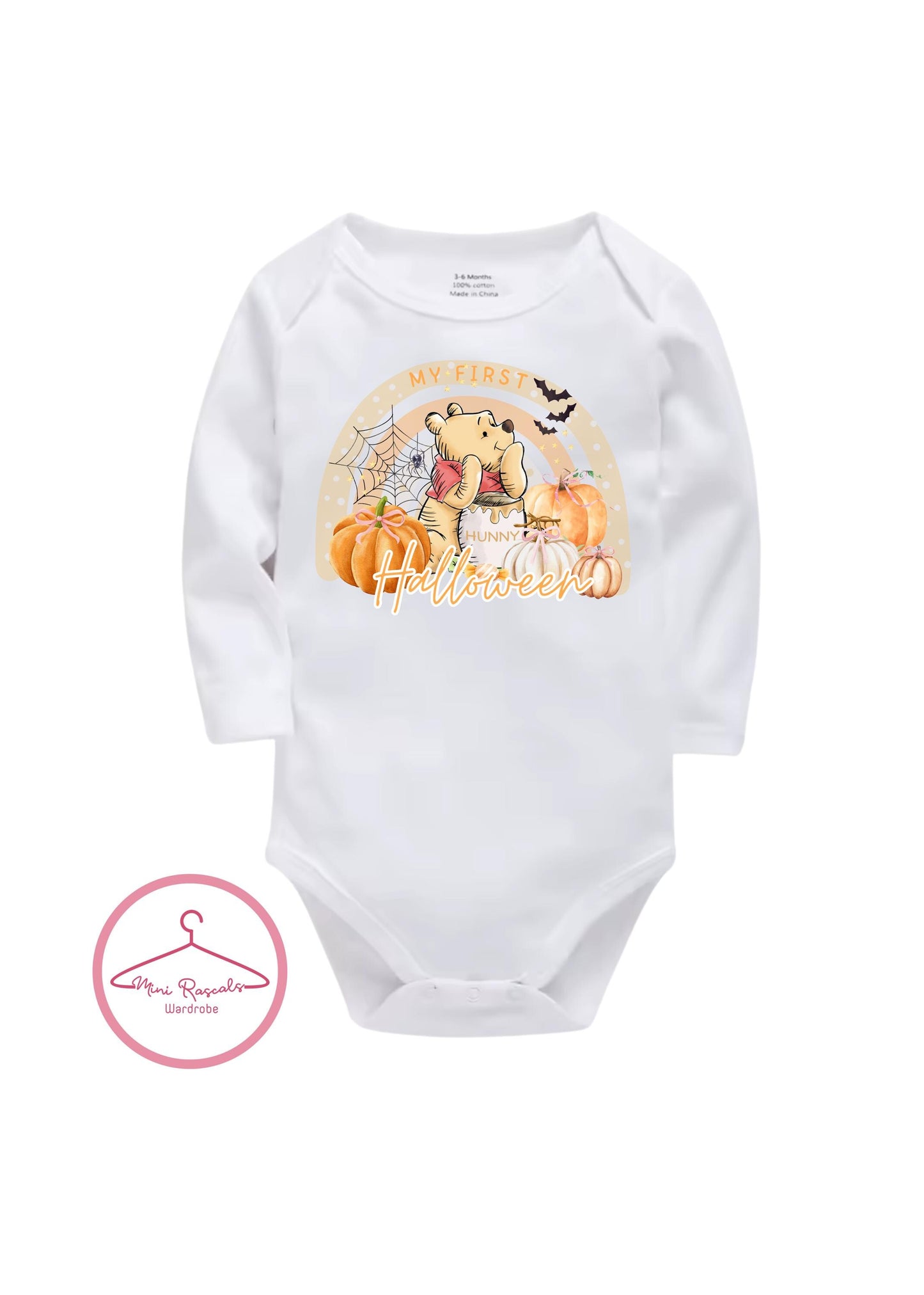 Disney Winnie the Pooh First Halloween Baby Bodysuit -