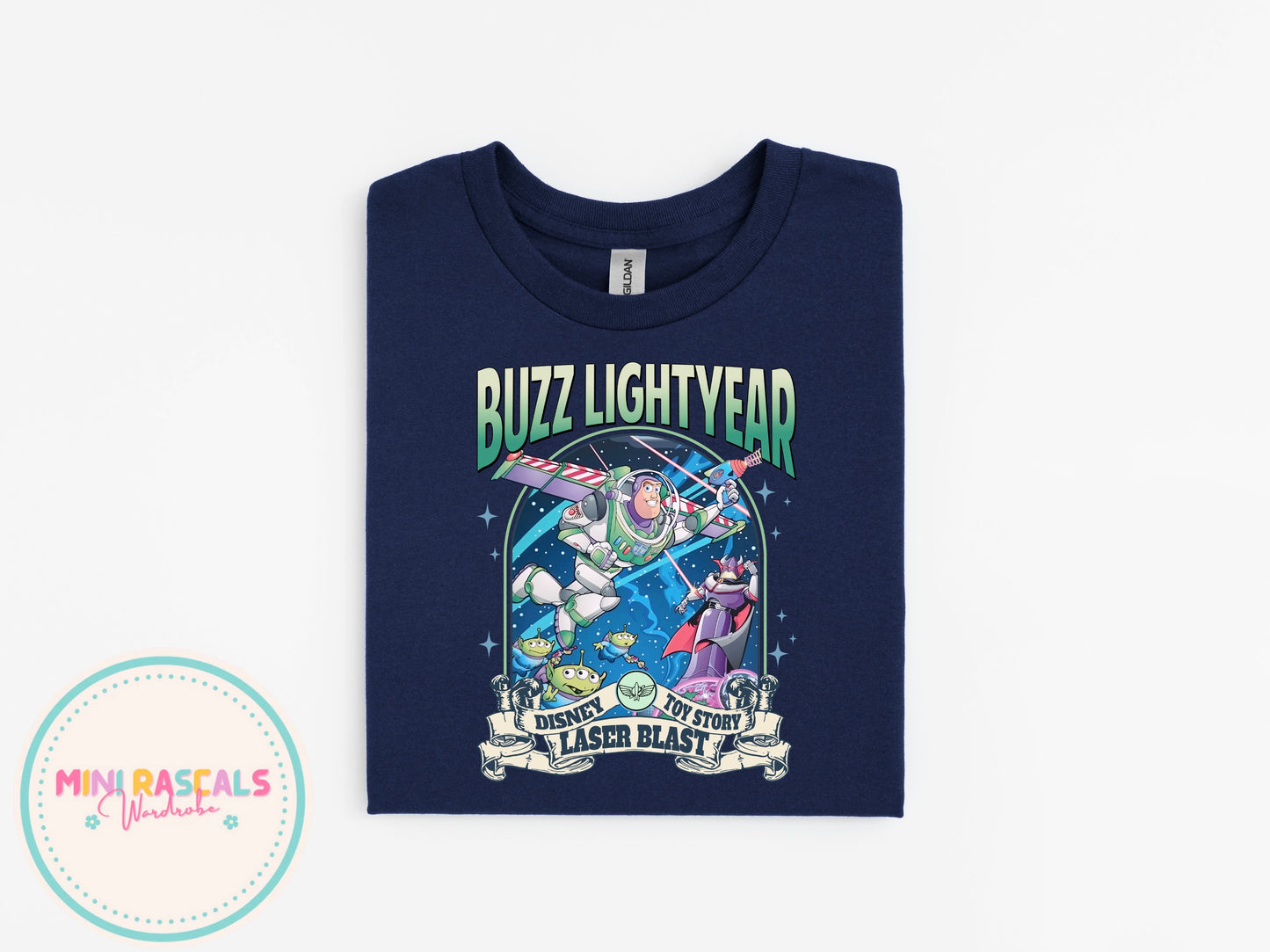 Buzz Lightyear Kids T-Shirt – Toy Story Graphic Tee for Boys & Girls | Mini Rascals