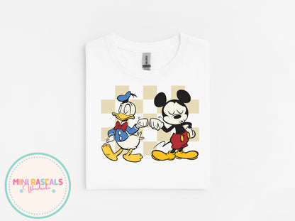 Mickey Mouse and Donald Duck Best Friends T-Shirt
