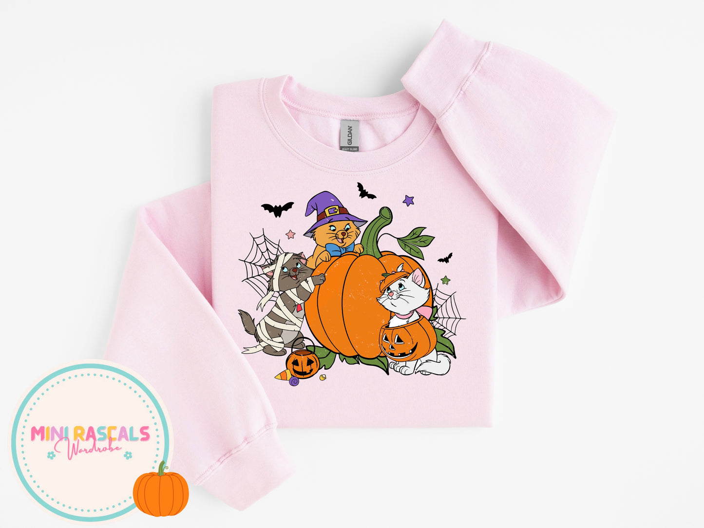 Aristocats Halloween T-Shirt & Sweatshirt | Kids Halloween Costume Top | Mini Rascals