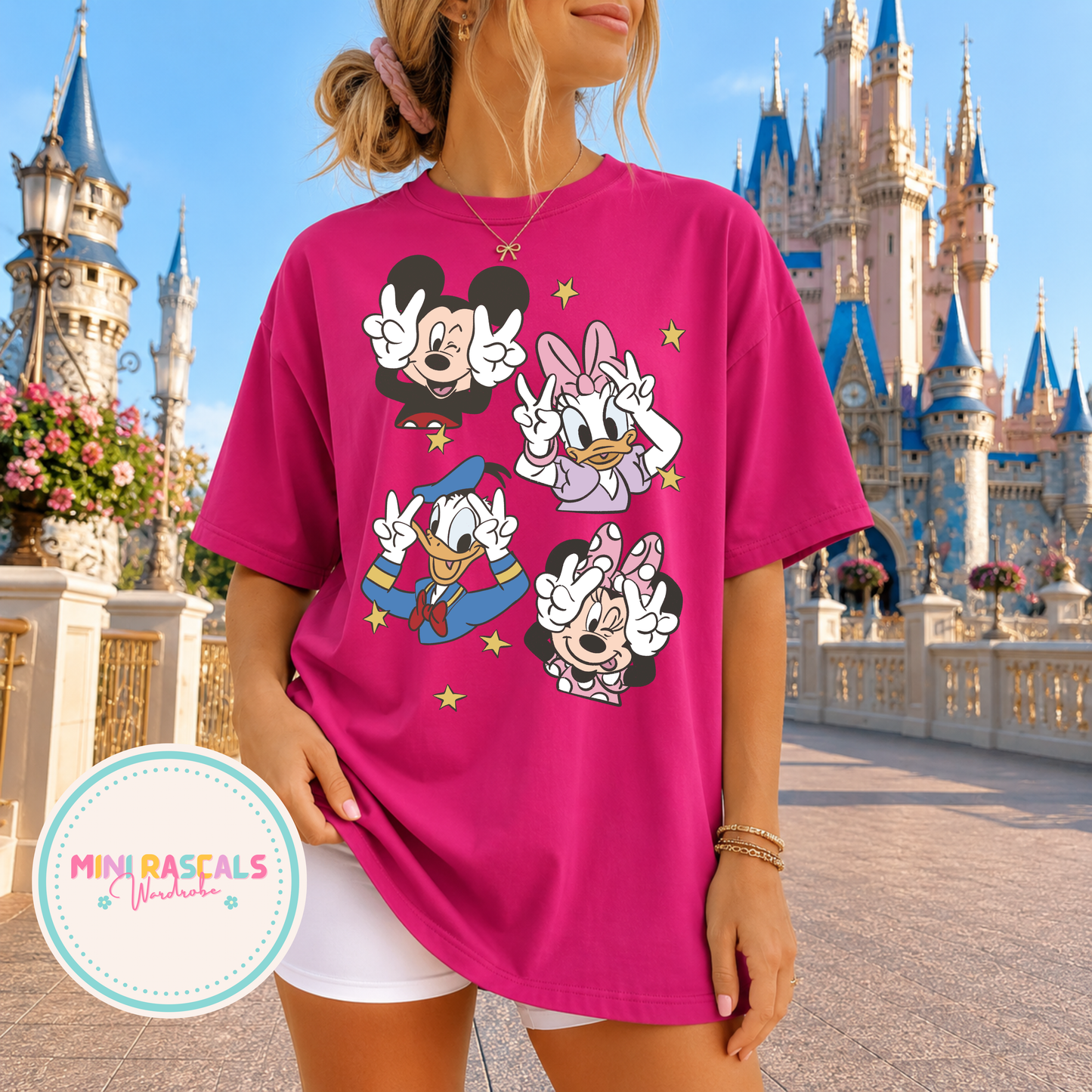 Mickey Mouse & Friends Disney Park Graphic Adults T-Shirt
