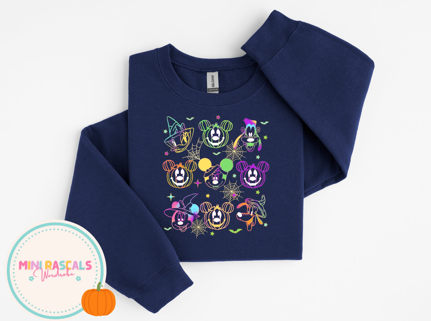 Mickey Mouse Spooky Halloween T-Shirt & Sweatshirt | Kids Halloween Costume Top | Mini Rascals