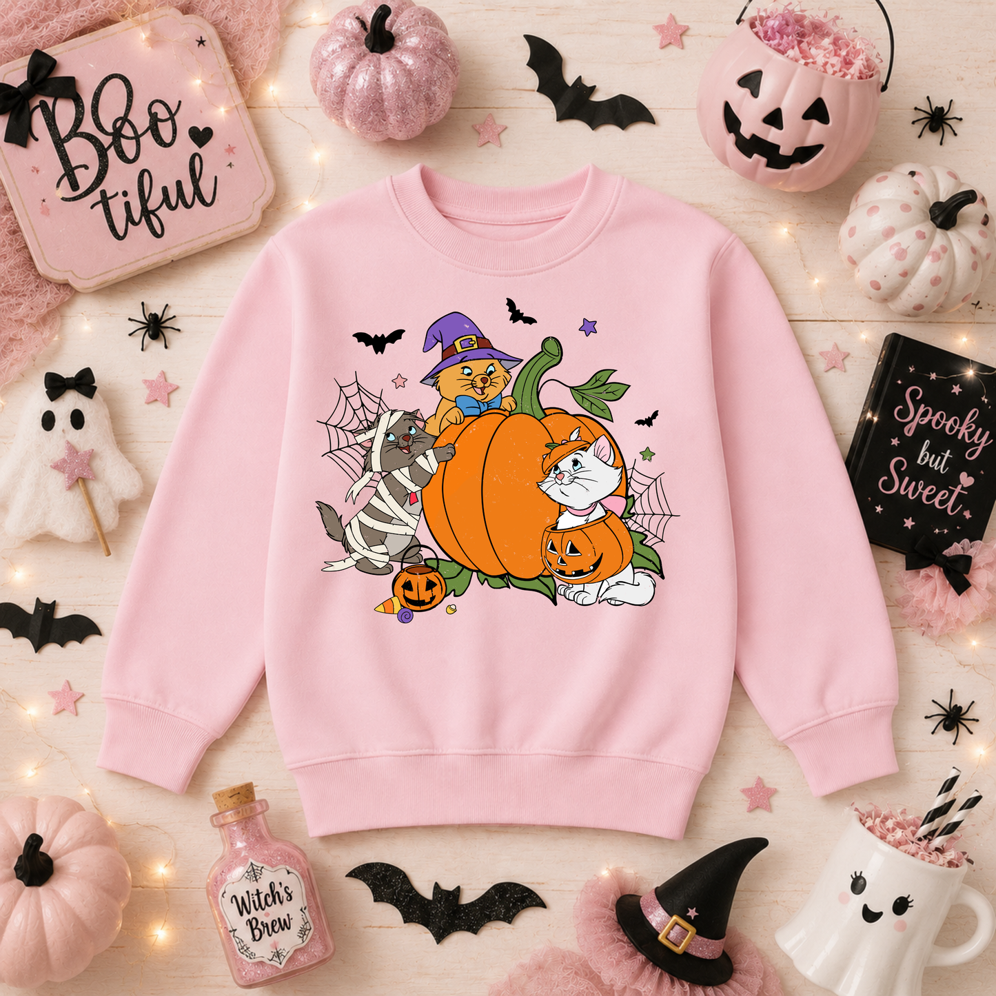 Aristocats Halloween T-Shirt & Sweatshirt | Kids Halloween Costume Top | Mini Rascals