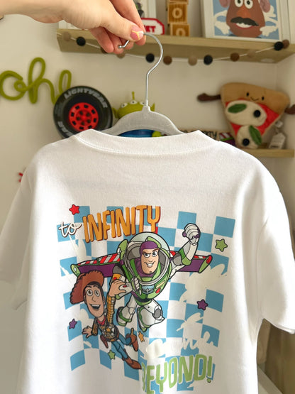 Toy Story To Infinity and Beyond Kids T-Shirt
