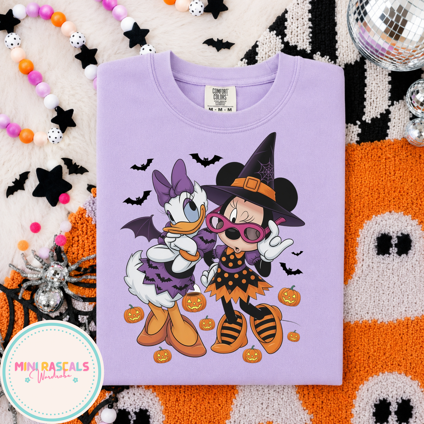 Minnie Mouse & Daisy Duck Spooky Halloween T-Shirt & Sweatshirt