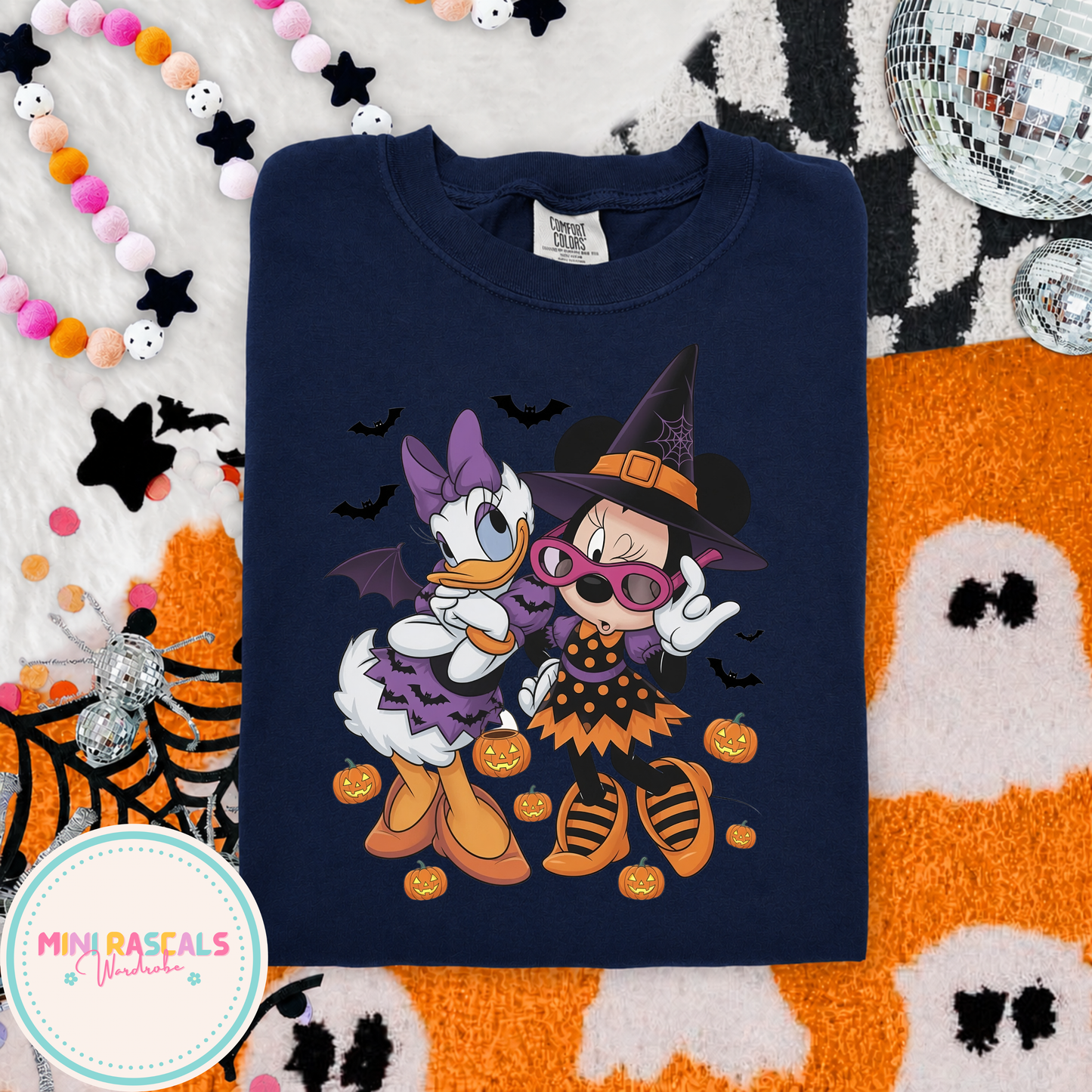 Minnie Mouse & Daisy Duck Spooky Halloween T-Shirt & Sweatshirt