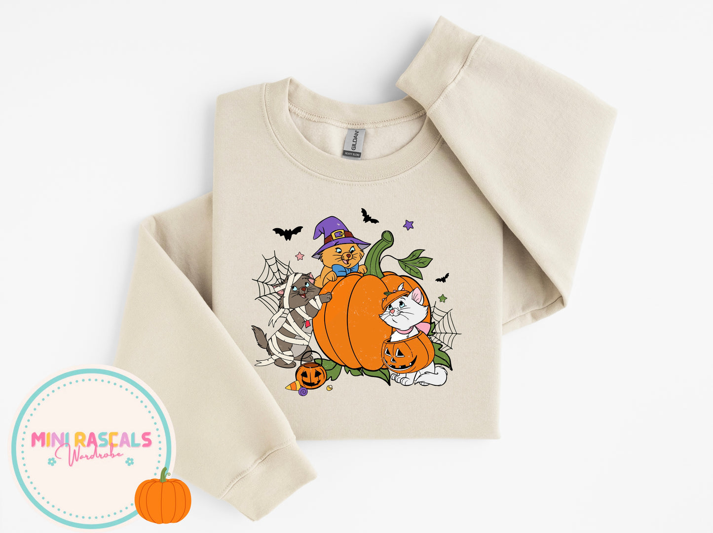 Aristocats Halloween T-Shirt & Sweatshirt | Kids Halloween Costume Top | Mini Rascals