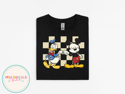 Mickey Mouse and Donald Duck Best Friends T-Shirt