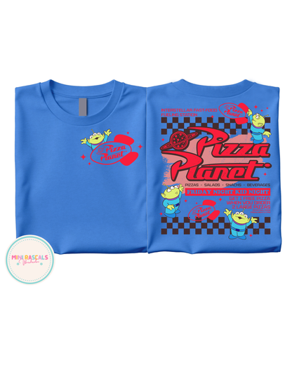 Pizza Planet Alien Toy Story Kids T-Shirt