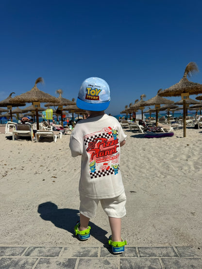 Pizza Planet Alien T-Shirt and Short Set | Kids Toy Story Summer Set