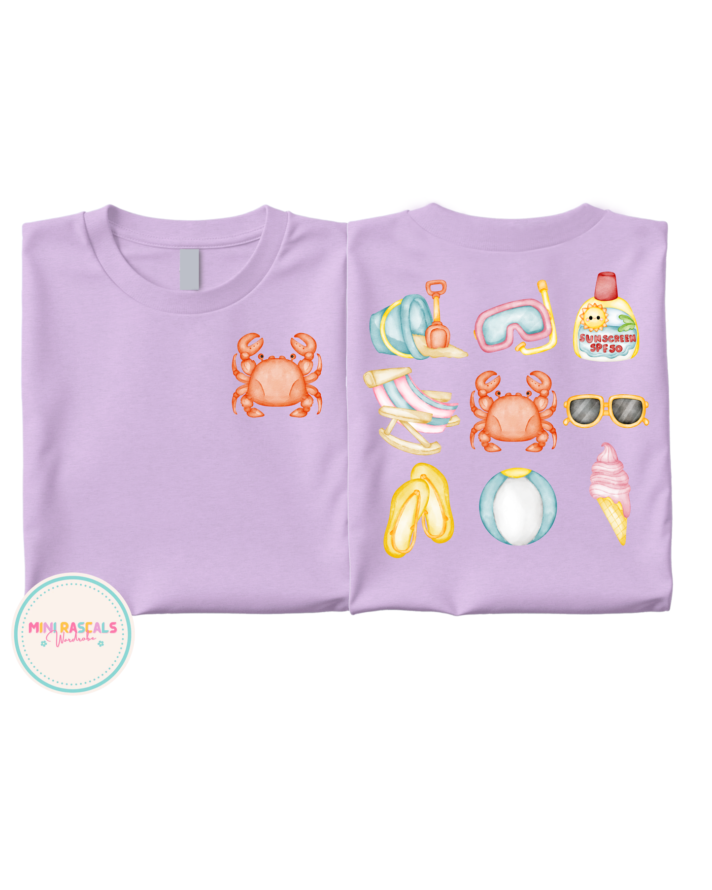 Beach Vibe T-Shirt | Kids Summer T-Shirt