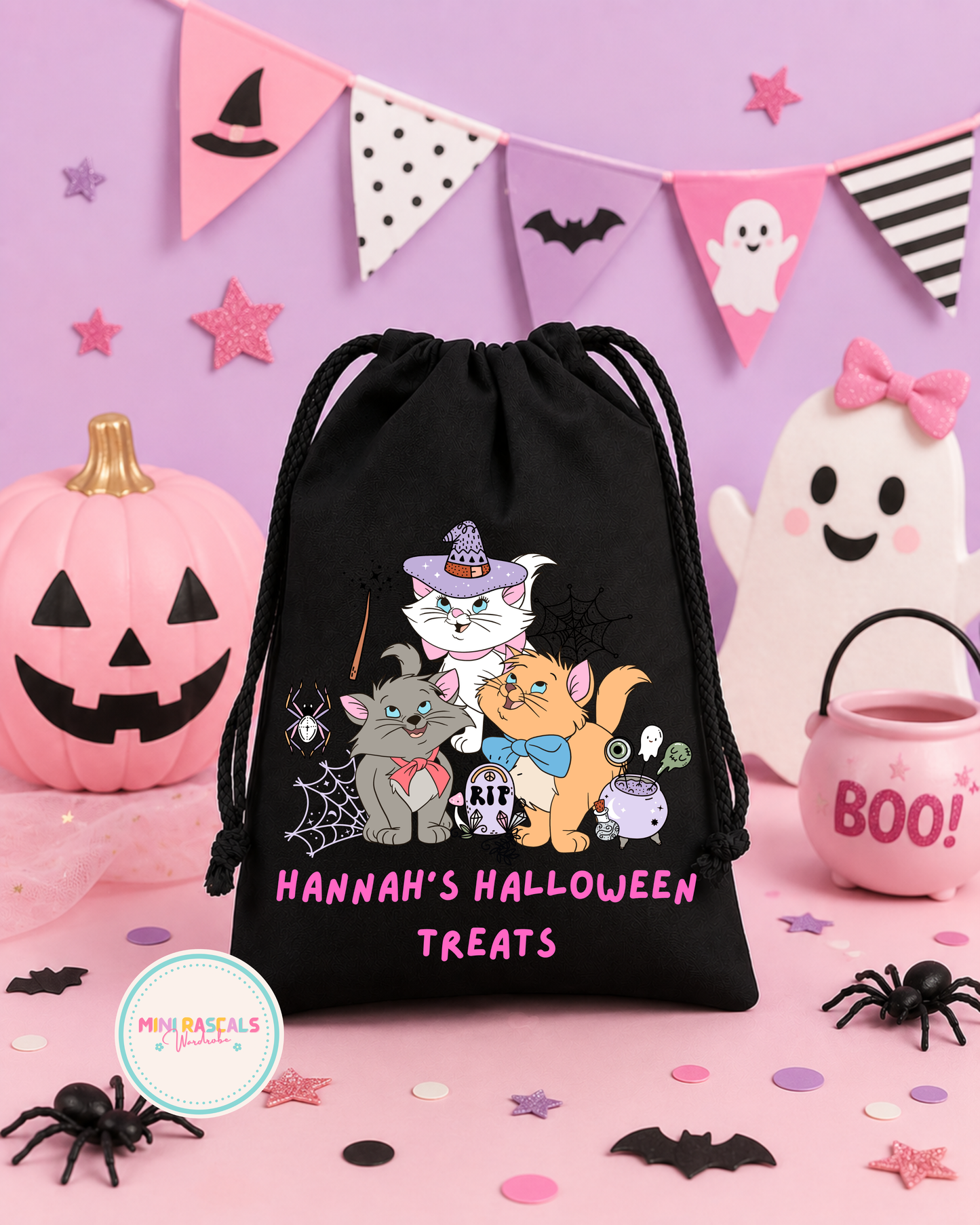 The Aristocats Halloween Personalised Treat Bag
